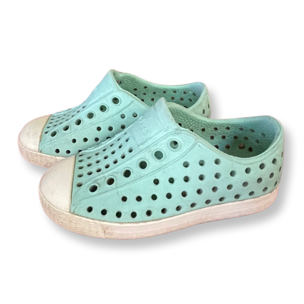 Native Jeffersons - Hydrangea Blue/Shell White - Toddler 6